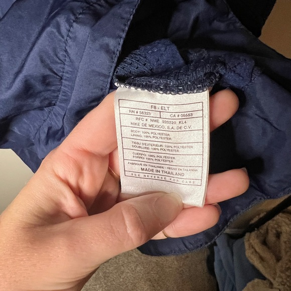 Vintage  Nike Team Michigan Wolverines pullover windbreaker jacket size Large - Picture 7 of 8